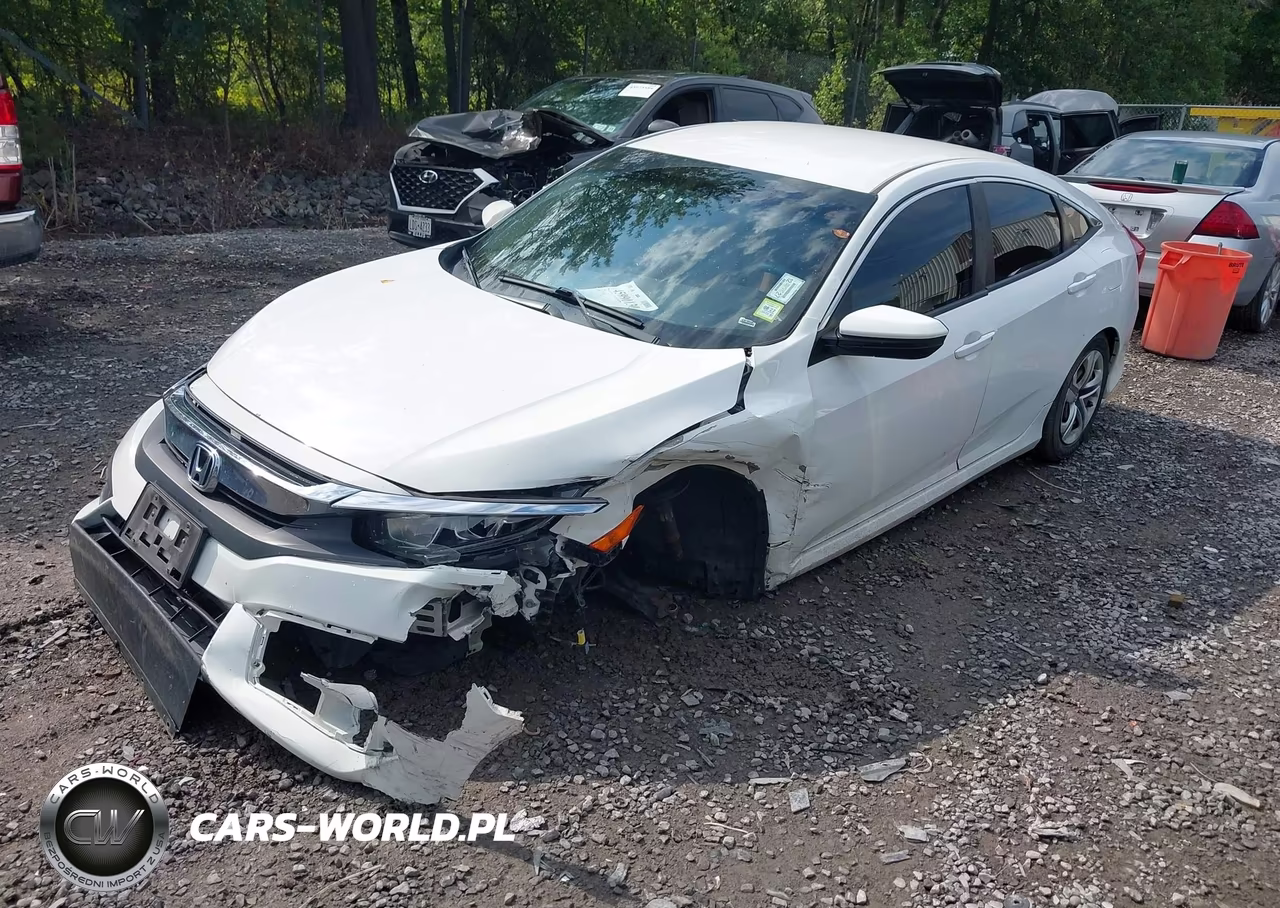 2018 Honda Civic Lx VIN:19XFC2F59JE201498 - 2