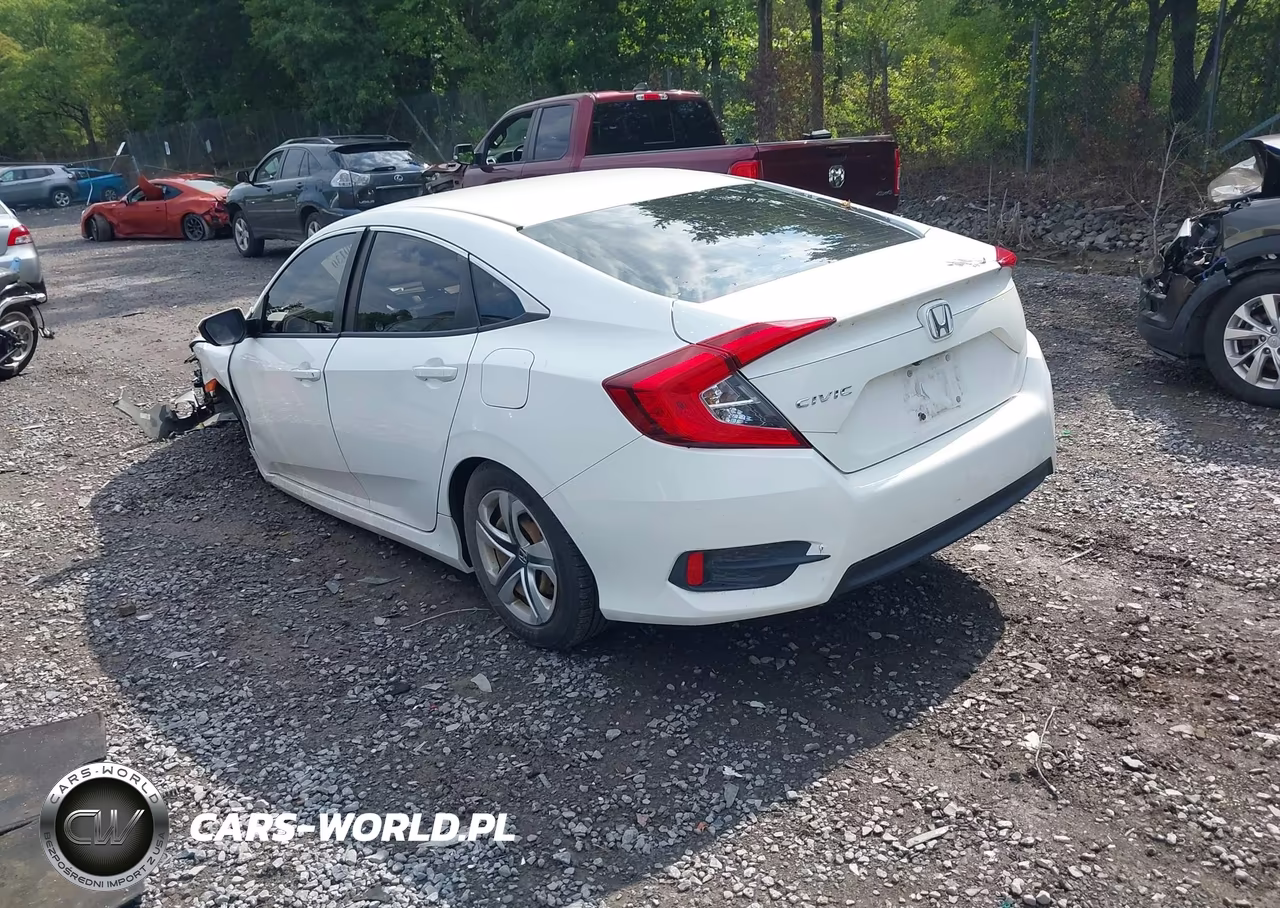2018 Honda Civic Lx VIN:19XFC2F59JE201498 - 3