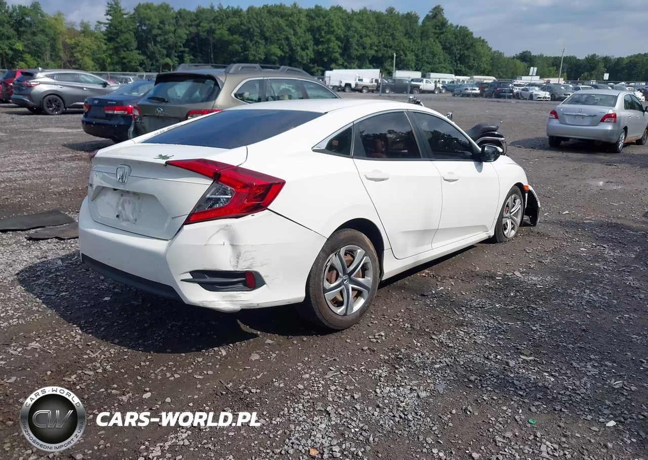 2018 Honda Civic Lx VIN:19XFC2F59JE201498 - 4