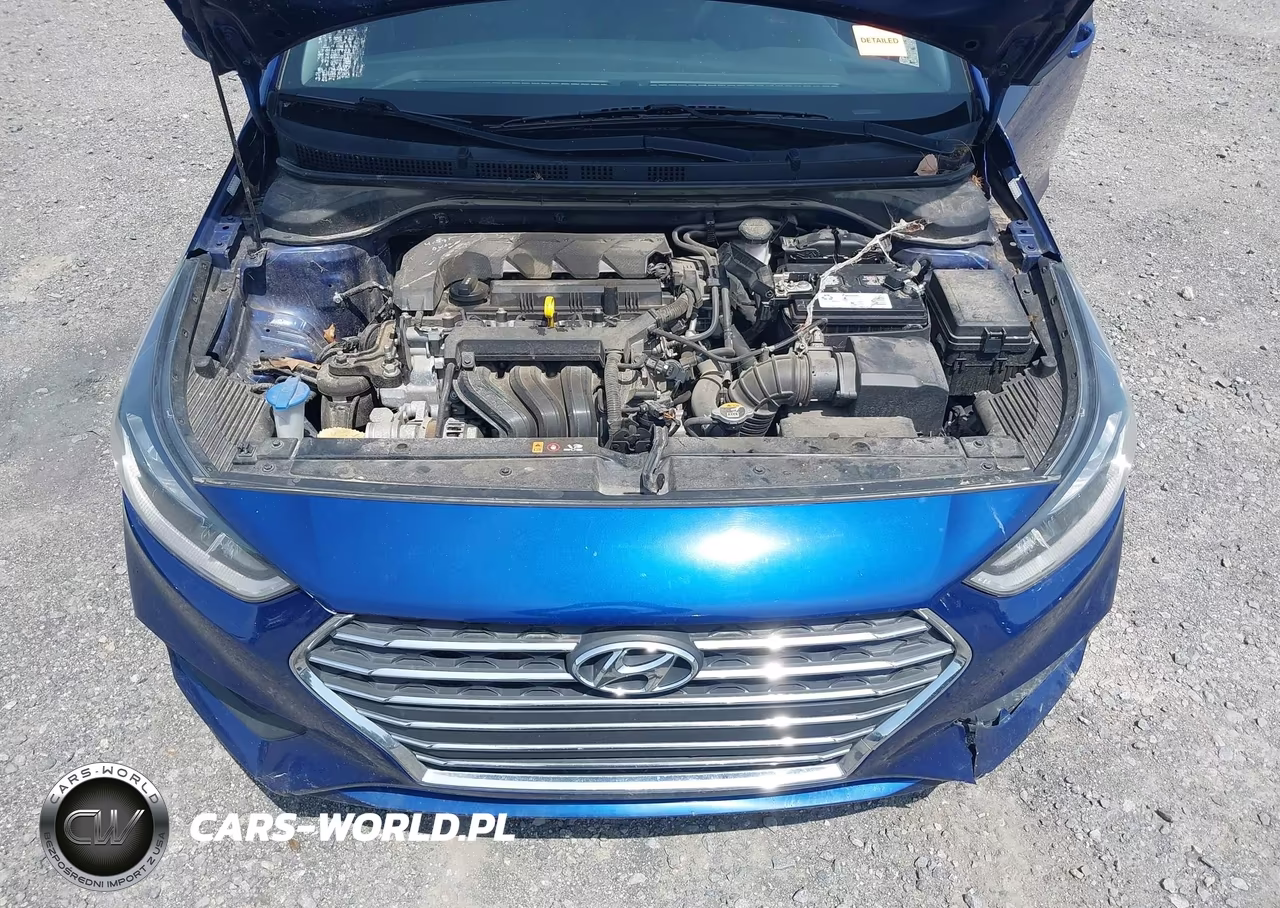 2021 Hyundai Accent Se VIN:3KPC24A67ME144711 - 10