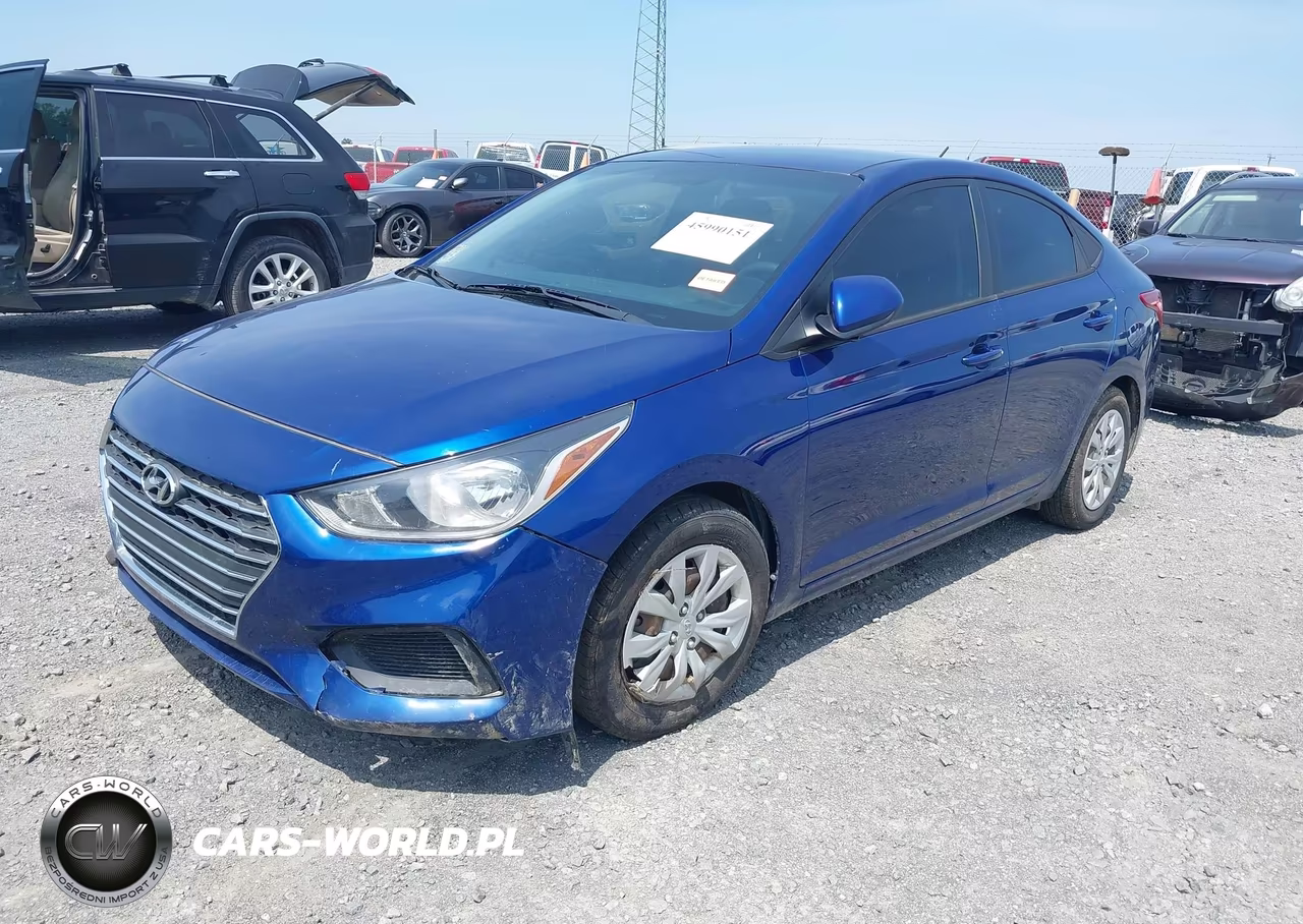 2021 Hyundai Accent Se VIN:3KPC24A67ME144711 - 2