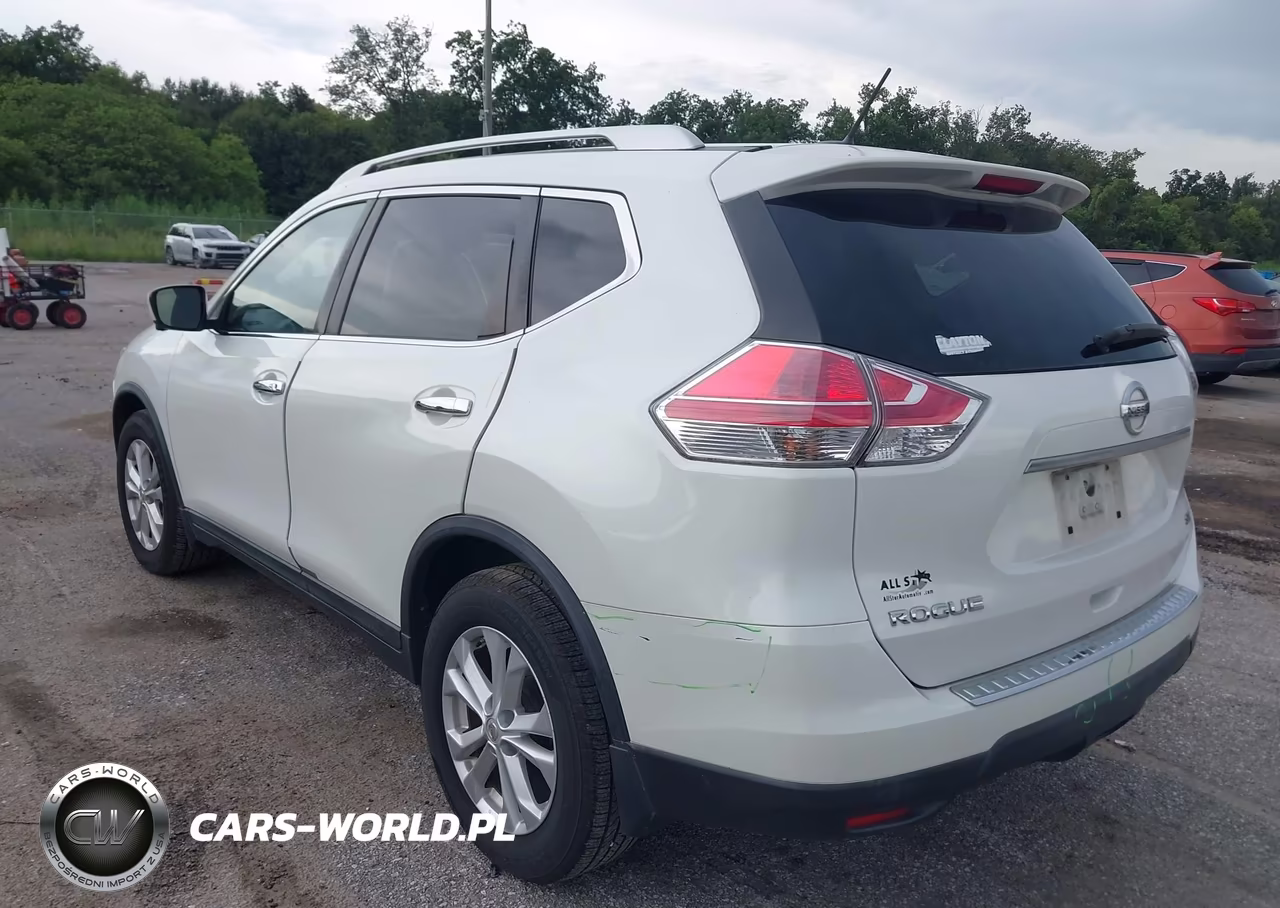 2015 Nissan Rogue Sv VIN:KNMAT2MT2FP566270 - 3