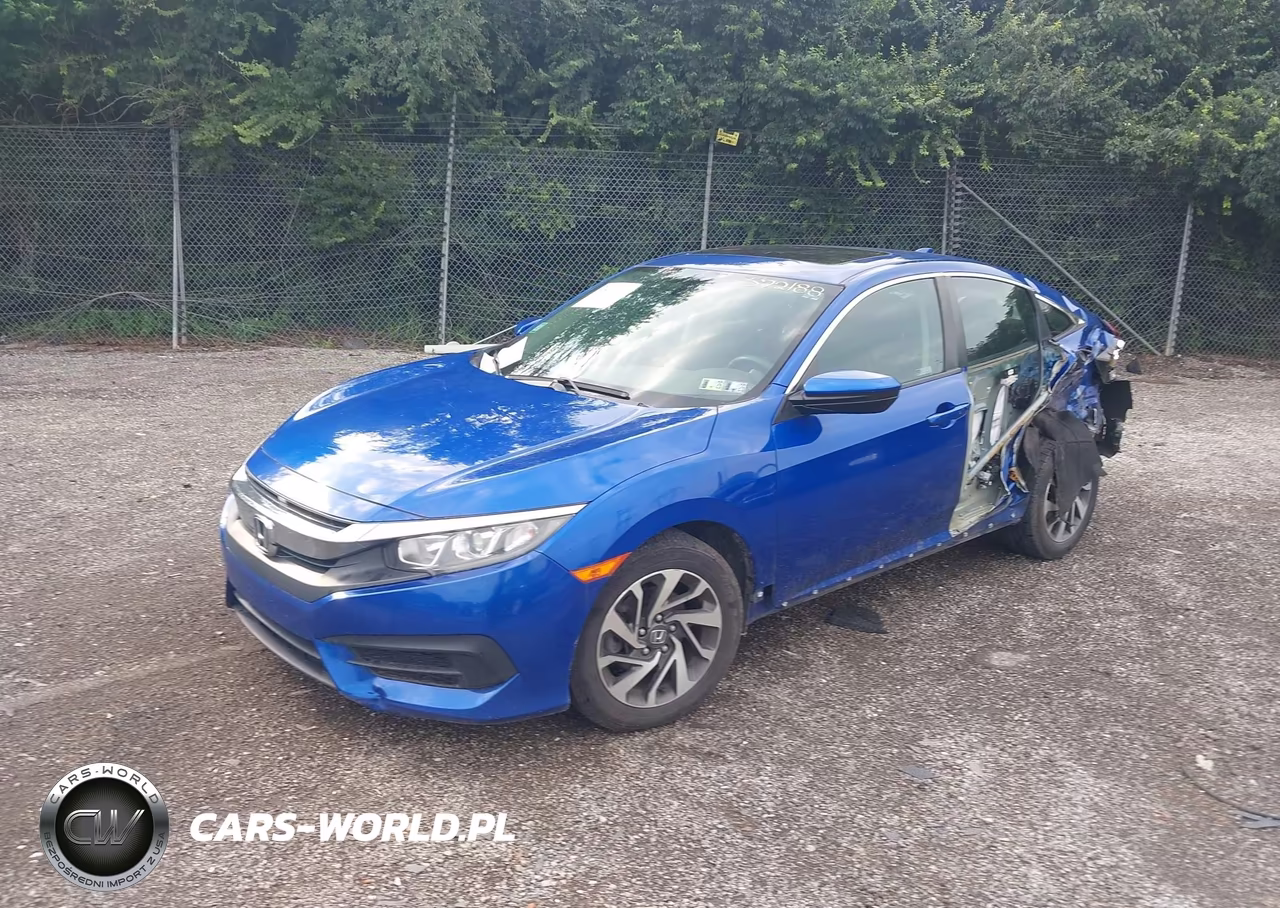 2018 Honda Civic Ex VIN:2HGFC2F78JH572188 - 2