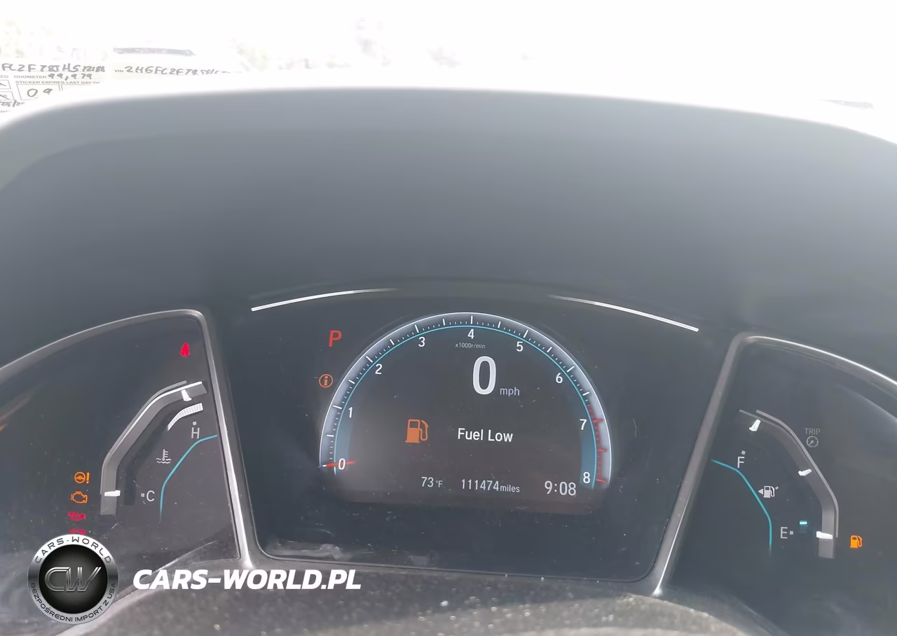 2018 Honda Civic Ex VIN:2HGFC2F78JH572188 - 7