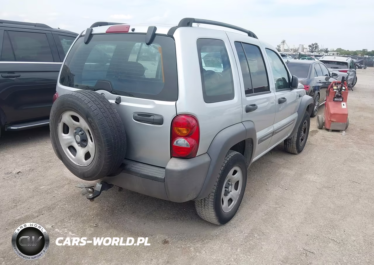 2004 Jeep Liberty Sport VIN:1J4FK481X4W298286 - 4