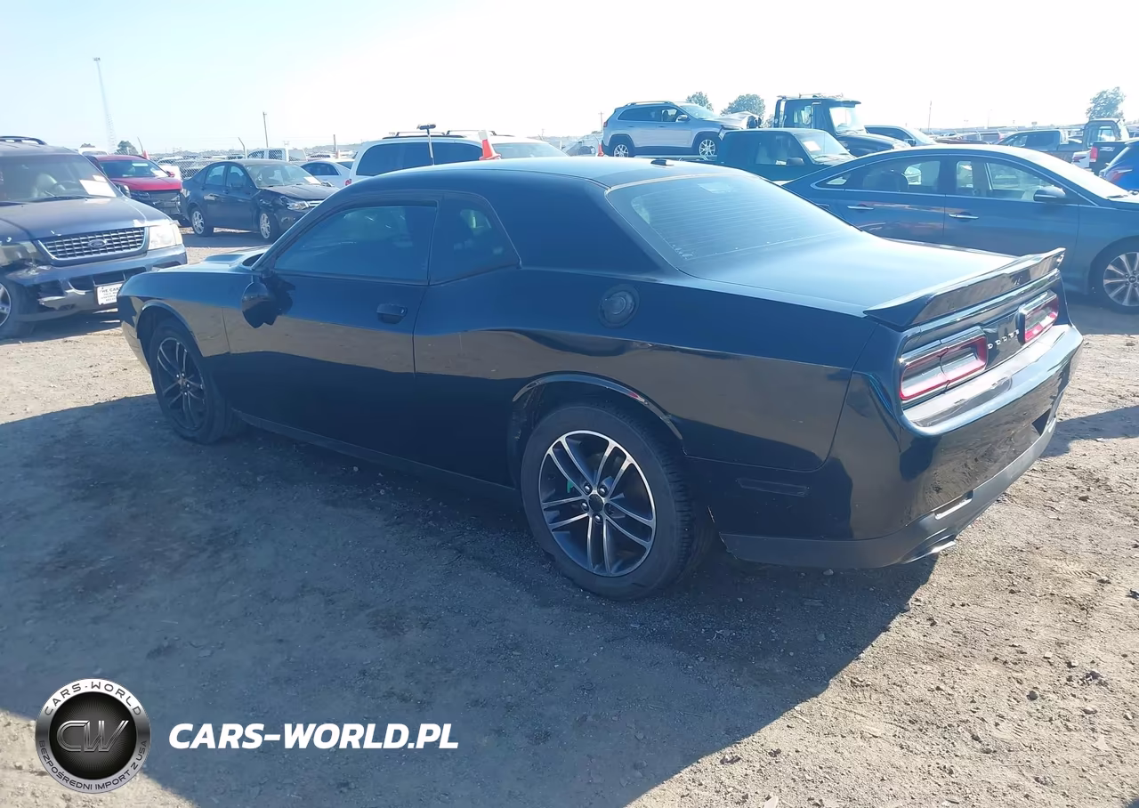 2019 Dodge Challenger Sxt Awd VIN:2C3CDZGG0KH628104 - 3