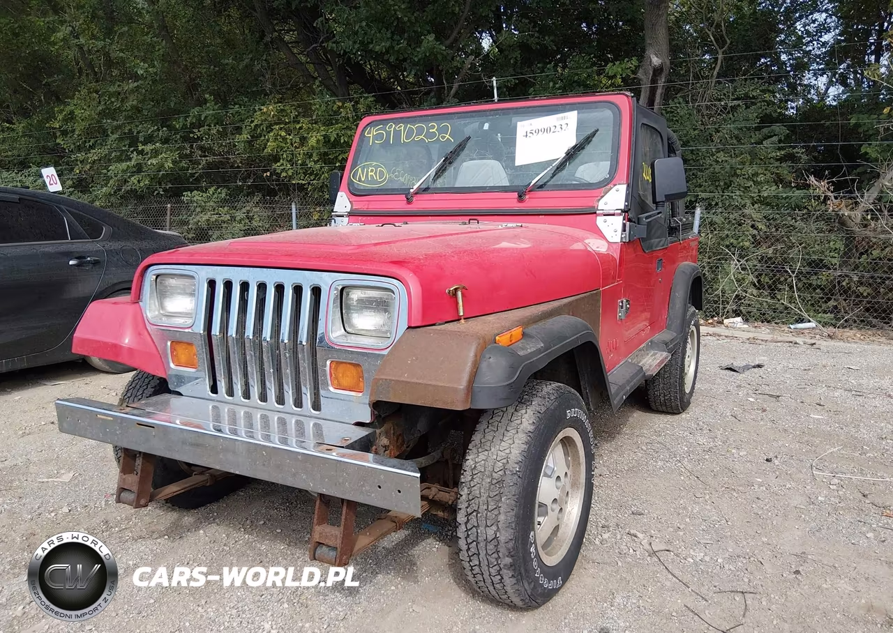 1992 Jeep Wrangler - Yj VIN:2J4FY29S2NJ531628 - 2