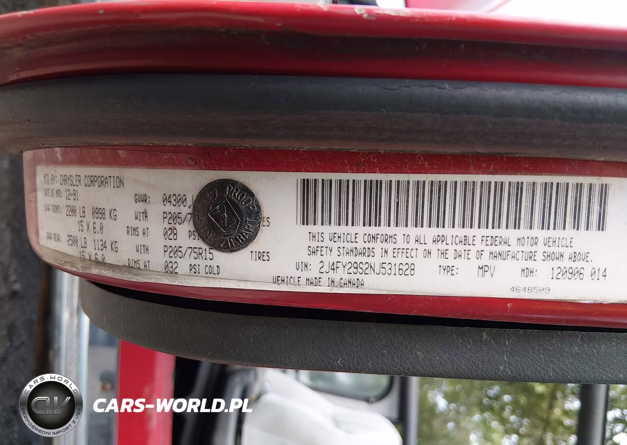 1992 Jeep Wrangler - Yj VIN:2J4FY29S2NJ531628 - 9