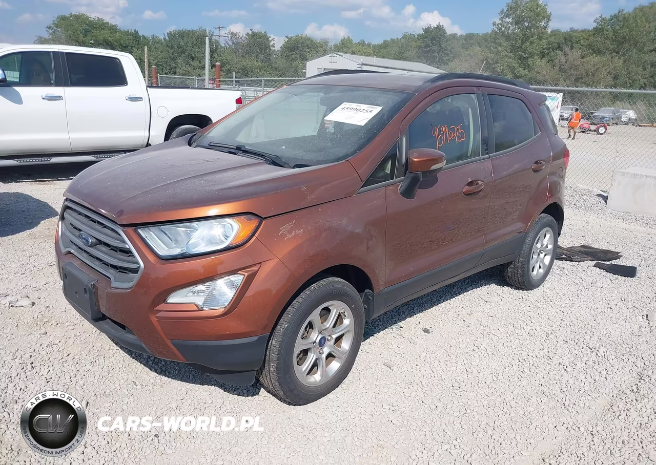 2020 Ford Ecosport Se VIN:MAJ6S3GL1LC388807 - 2