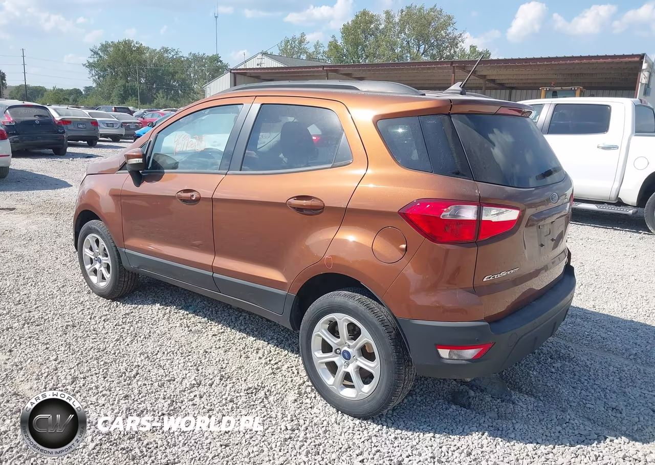 2020 Ford Ecosport Se VIN:MAJ6S3GL1LC388807 - 3