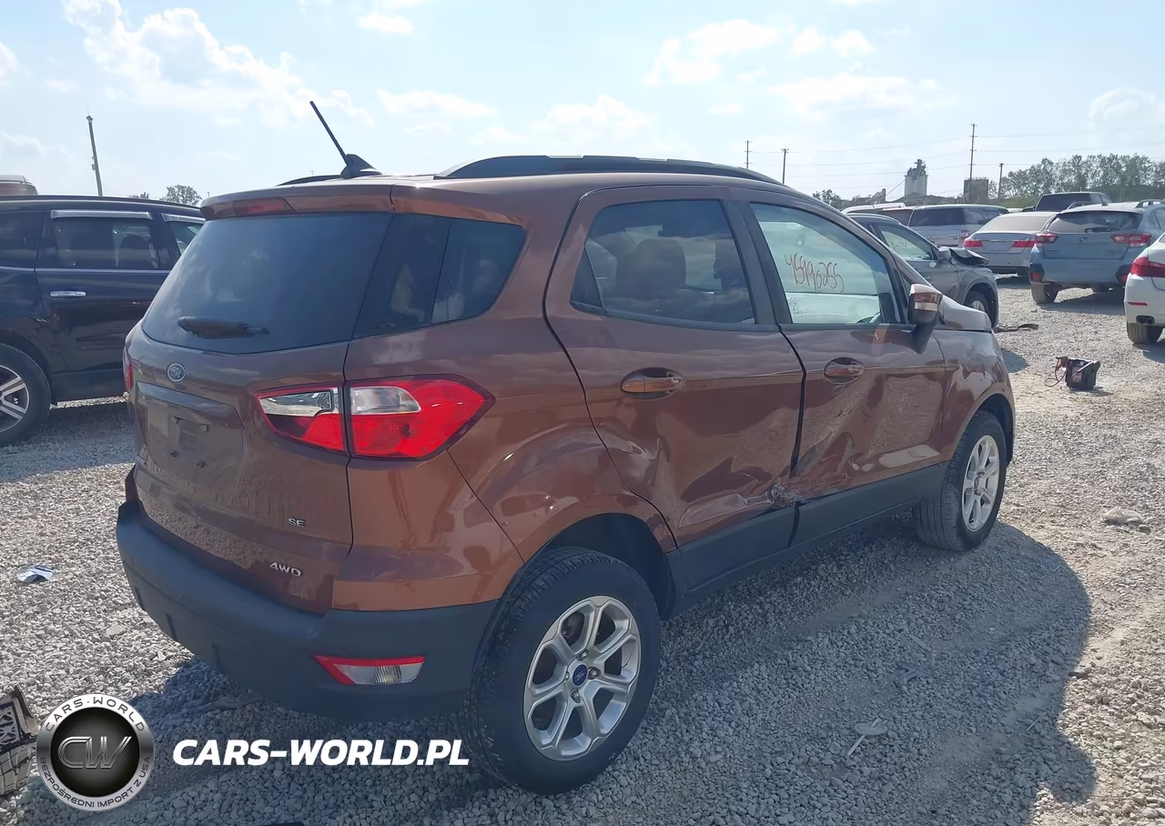 2020 Ford Ecosport Se VIN:MAJ6S3GL1LC388807 - 4