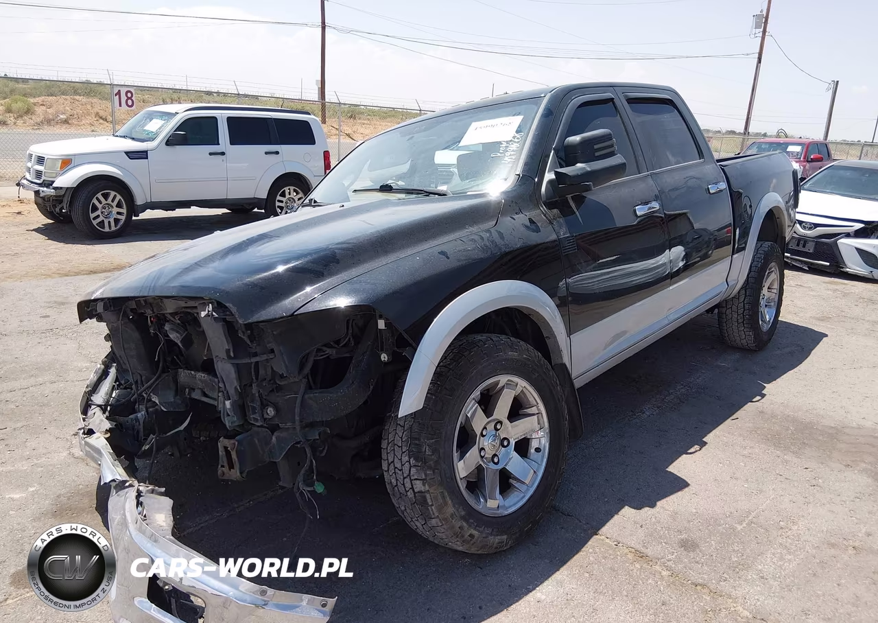 2012 Ram 1500 Laramie VIN:1C6RD7NT5CS146711 - 2