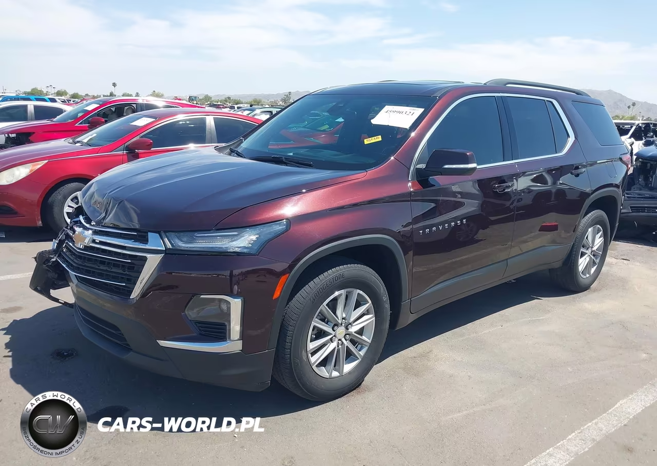 2023 Chevrolet Traverse Fwd Lt Cloth VIN:1GNERGKW1PJ291934 - 2