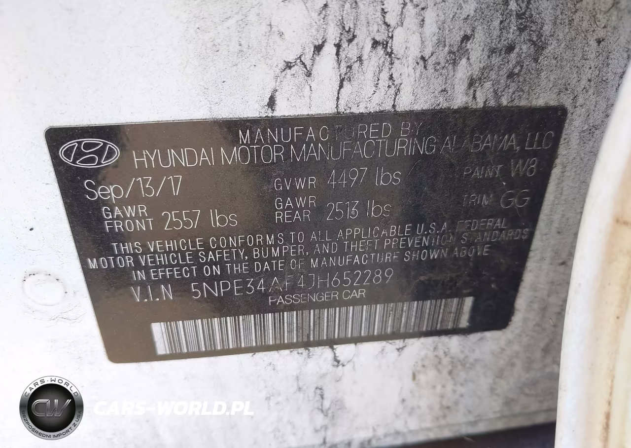 2018 Hyundai Sonata Sel VIN:5NPE34AF4JH652289 - 9