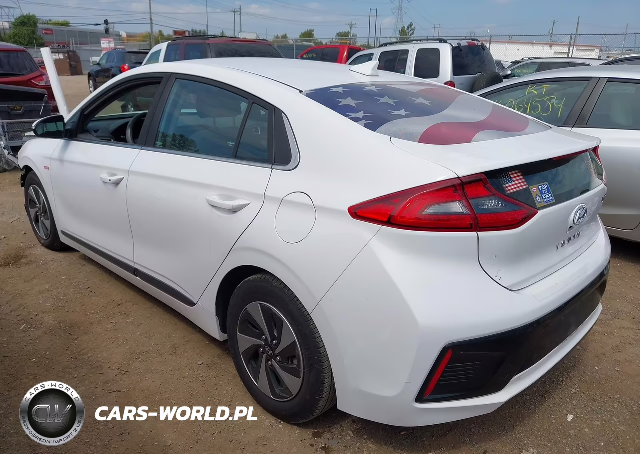 2018 Hyundai Ioniq Hybrid Sel VIN:KMHC75LC7JU090393 - 3