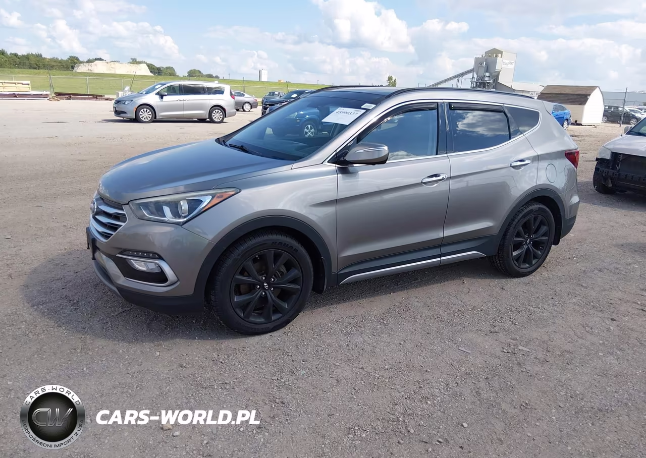 2017 Hyundai Santa Fe Sport 2.0T Ultimate VIN:5XYZWDLA3HG498301 - 2