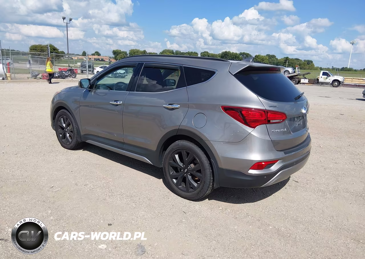 2017 Hyundai Santa Fe Sport 2.0T Ultimate VIN:5XYZWDLA3HG498301 - 3