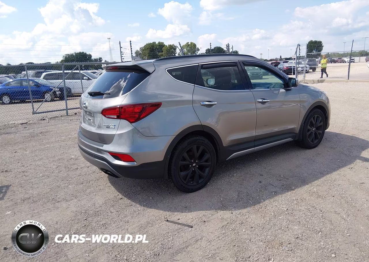 2017 Hyundai Santa Fe Sport 2.0T Ultimate VIN:5XYZWDLA3HG498301 - 4