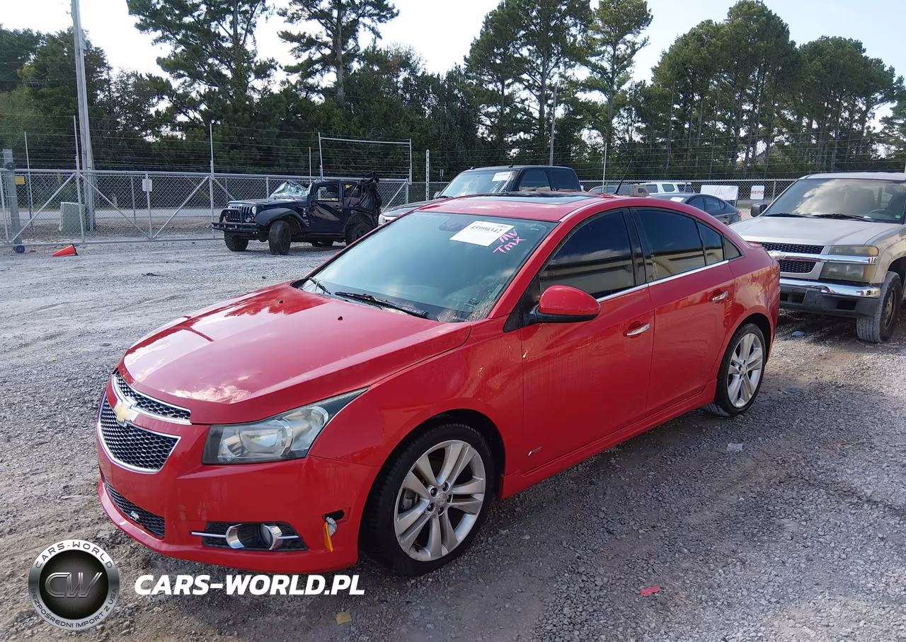 2014 Chevrolet Cruze Ltz VIN:1G1PG5SB6E7242935 - 2