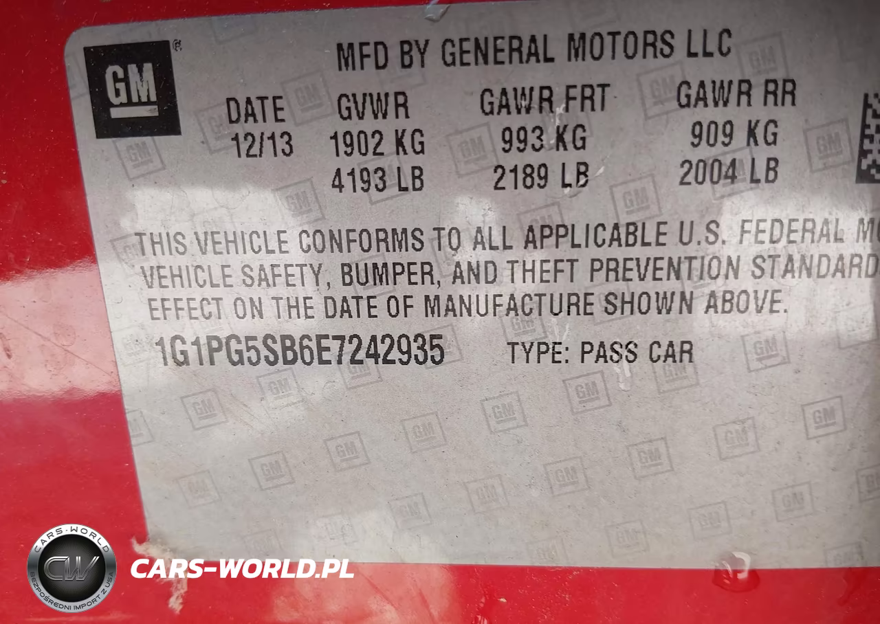 2014 Chevrolet Cruze Ltz VIN:1G1PG5SB6E7242935 - 9