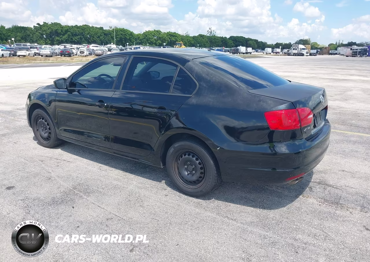2012 Volkswagen Jetta 2.0L S VIN:3VW2K7AJ5CM398680 - 3