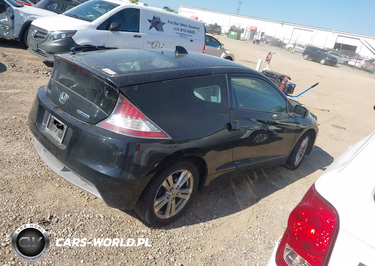 2011 Honda Cr-Z Ex VIN:JHMZF1C6XBS008222 - 4