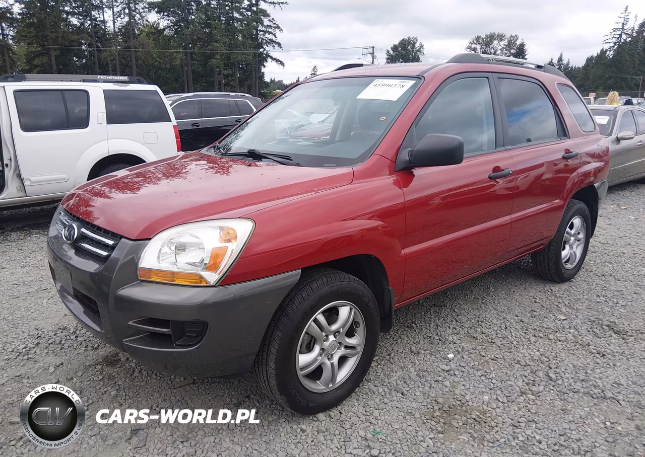 2008 Kia Sportage Lx V6 VIN:KNDJE723X87542666 - 2
