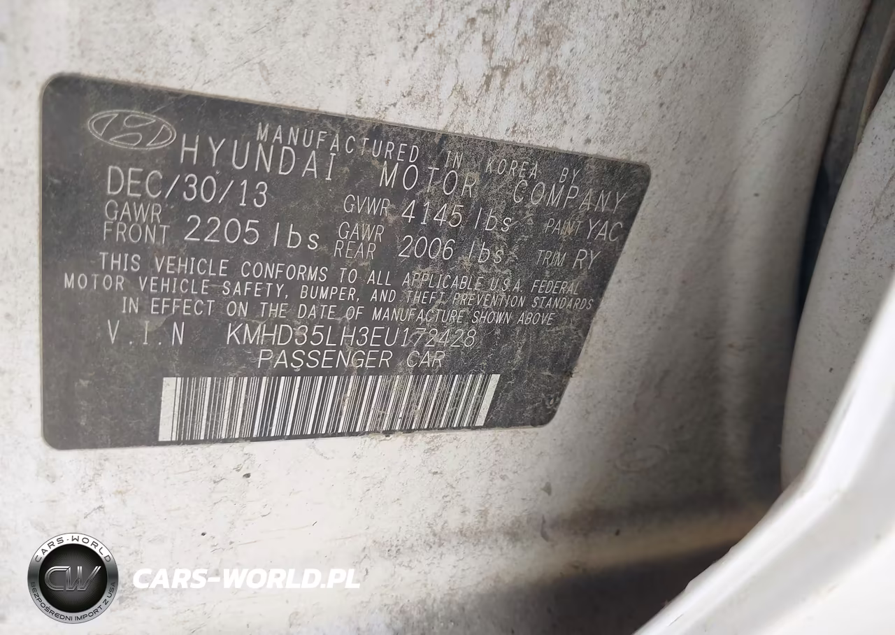 2014 Hyundai Elantra Gt VIN:KMHD35LH3EU172428 - 9