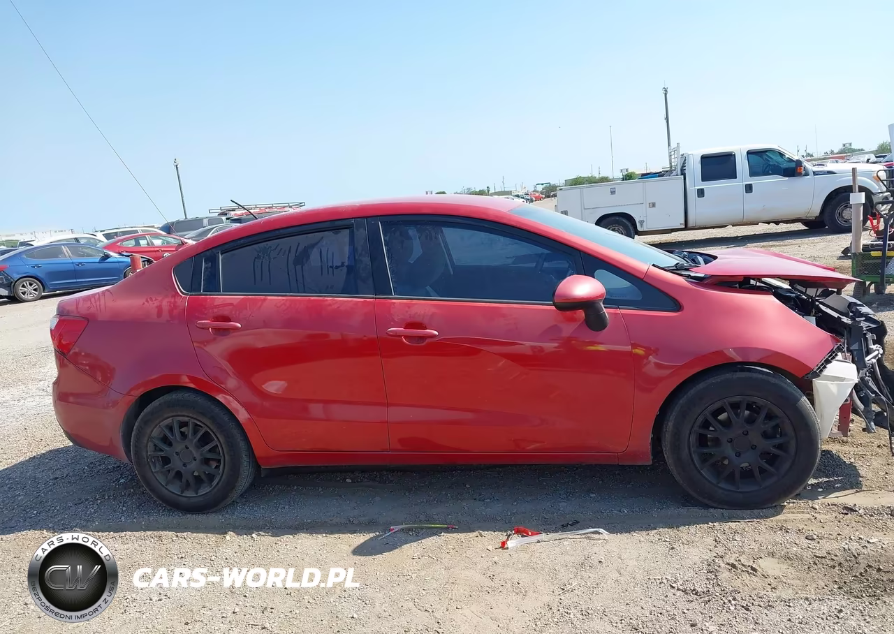 2014 Kia Rio Lx VIN:KNADM4A31E6405713 - 13