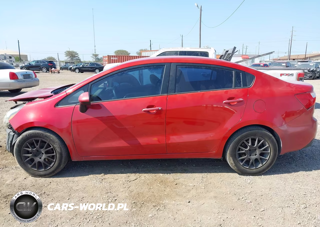 2014 Kia Rio Lx VIN:KNADM4A31E6405713 - 14