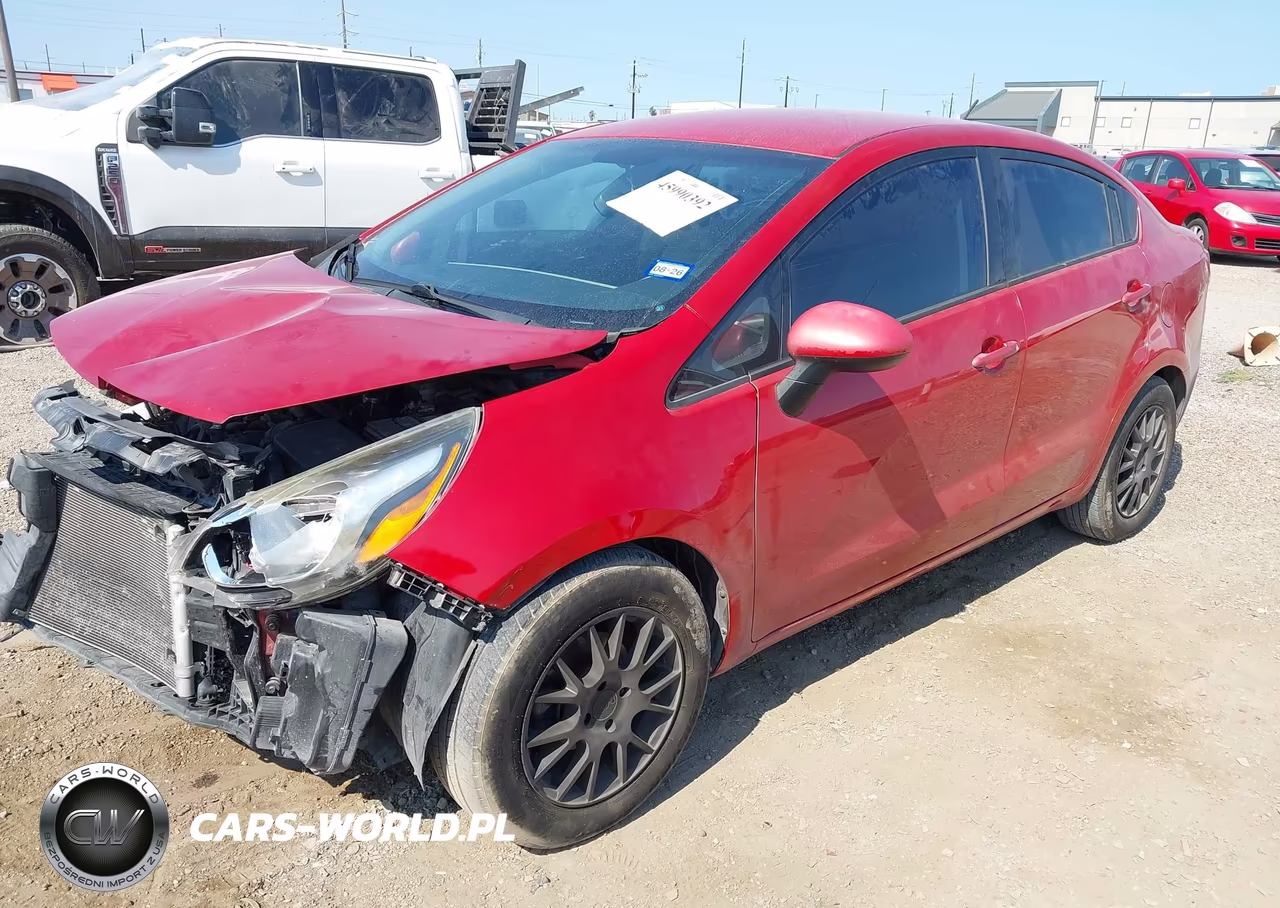 2014 Kia Rio Lx VIN:KNADM4A31E6405713 - 2