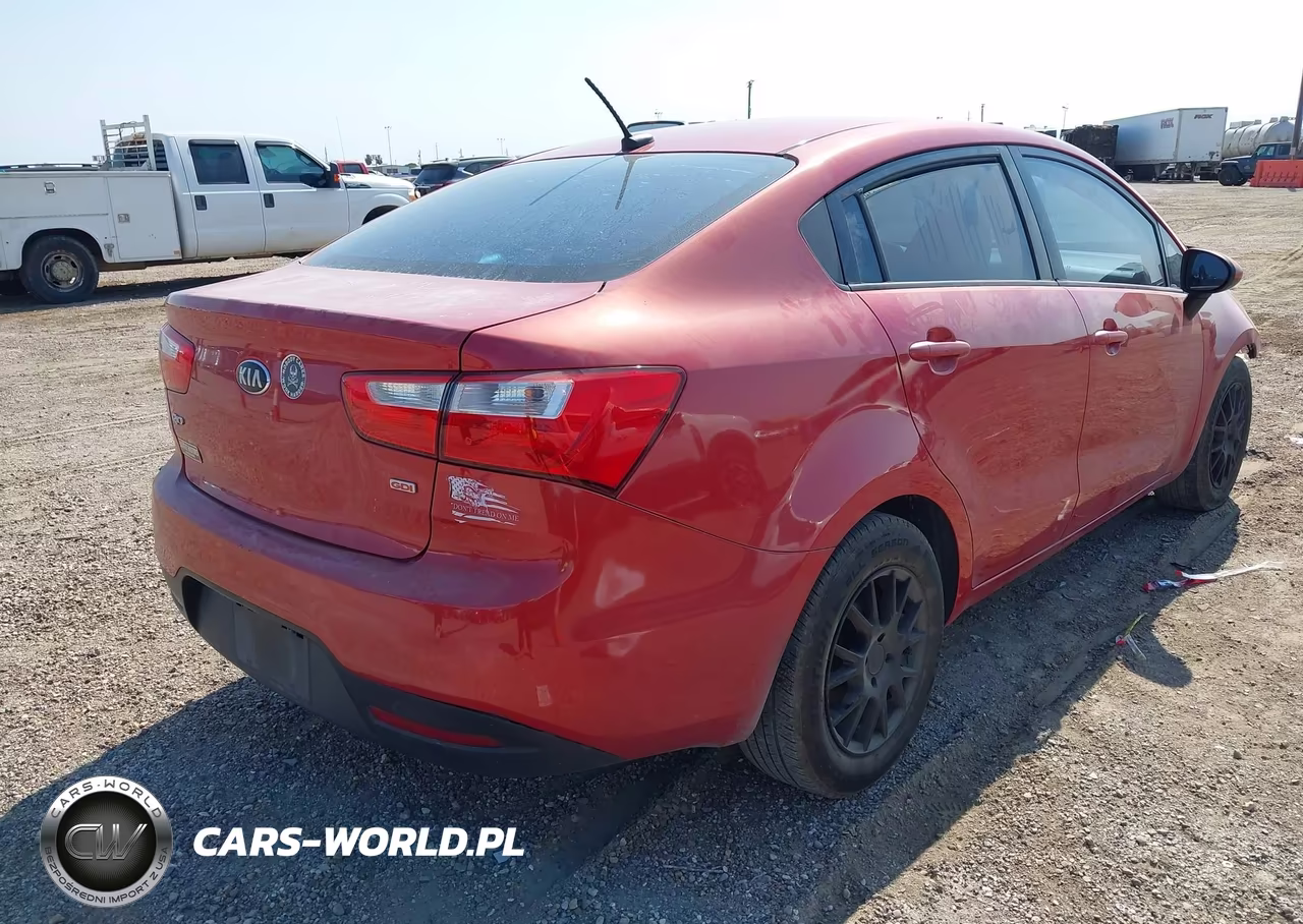 2014 Kia Rio Lx VIN:KNADM4A31E6405713 - 4