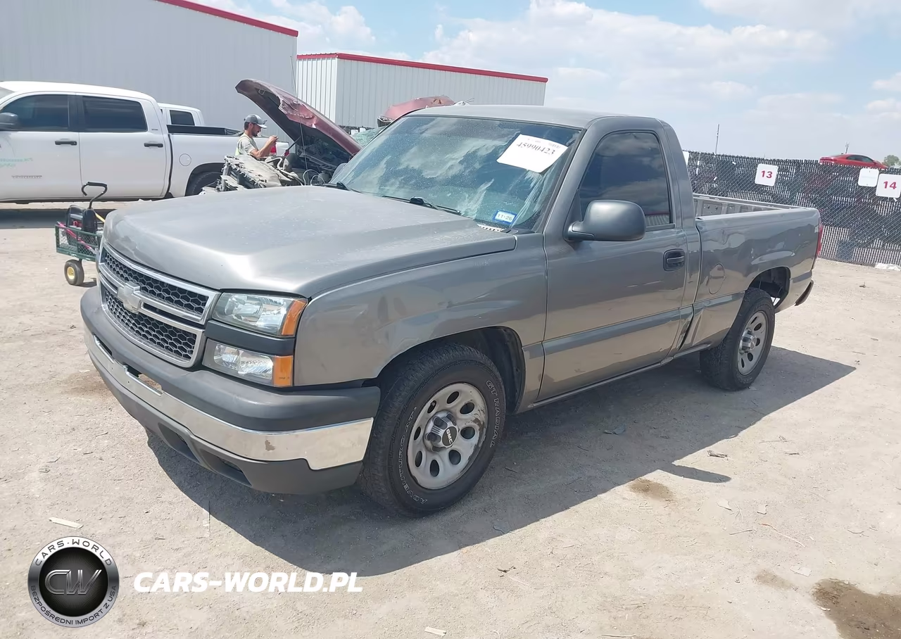 2007 Chevrolet Silverado 1500 Classic Work Truck VIN:1GCEC14X87Z165455 - 2