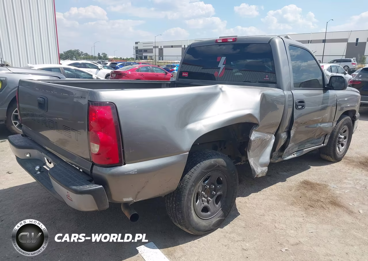 2007 Chevrolet Silverado 1500 Classic Work Truck VIN:1GCEC14X87Z165455 - 4