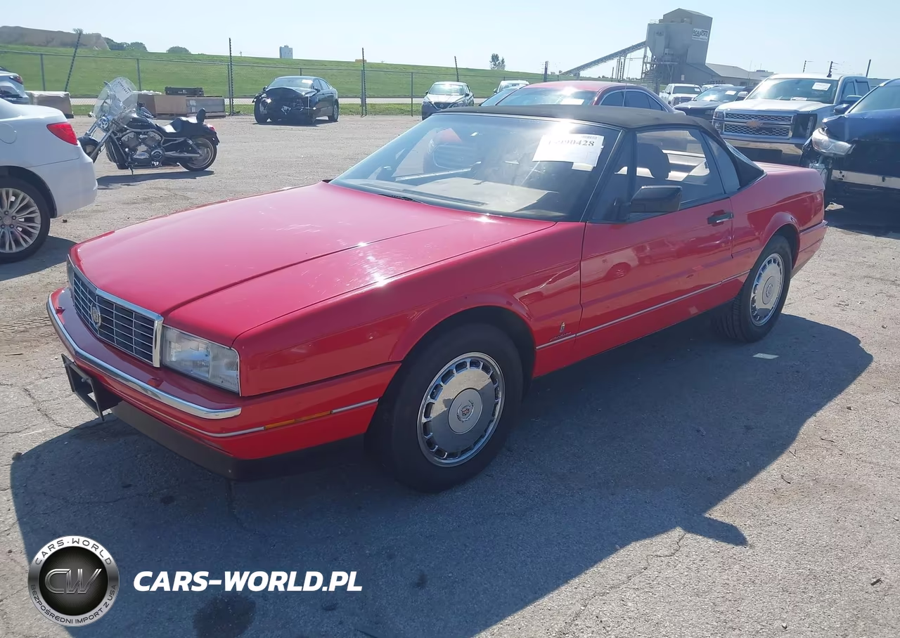 1989 Cadillac Allante VIN:1G6VR3182KU100343 - 2