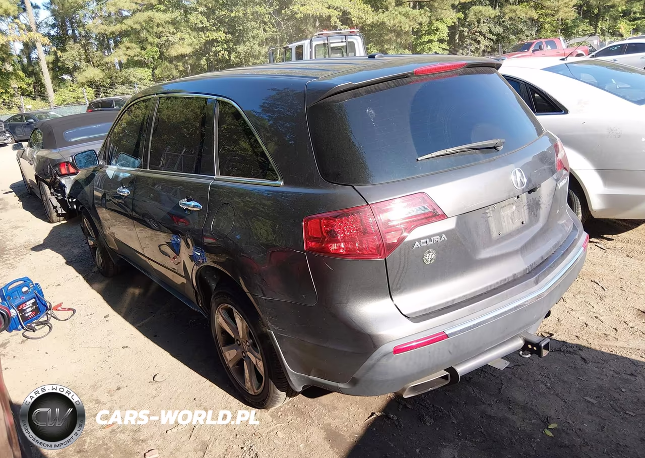 2010 Acura Mdx Technology Package VIN:2HNYD2H61AH502499 - 3