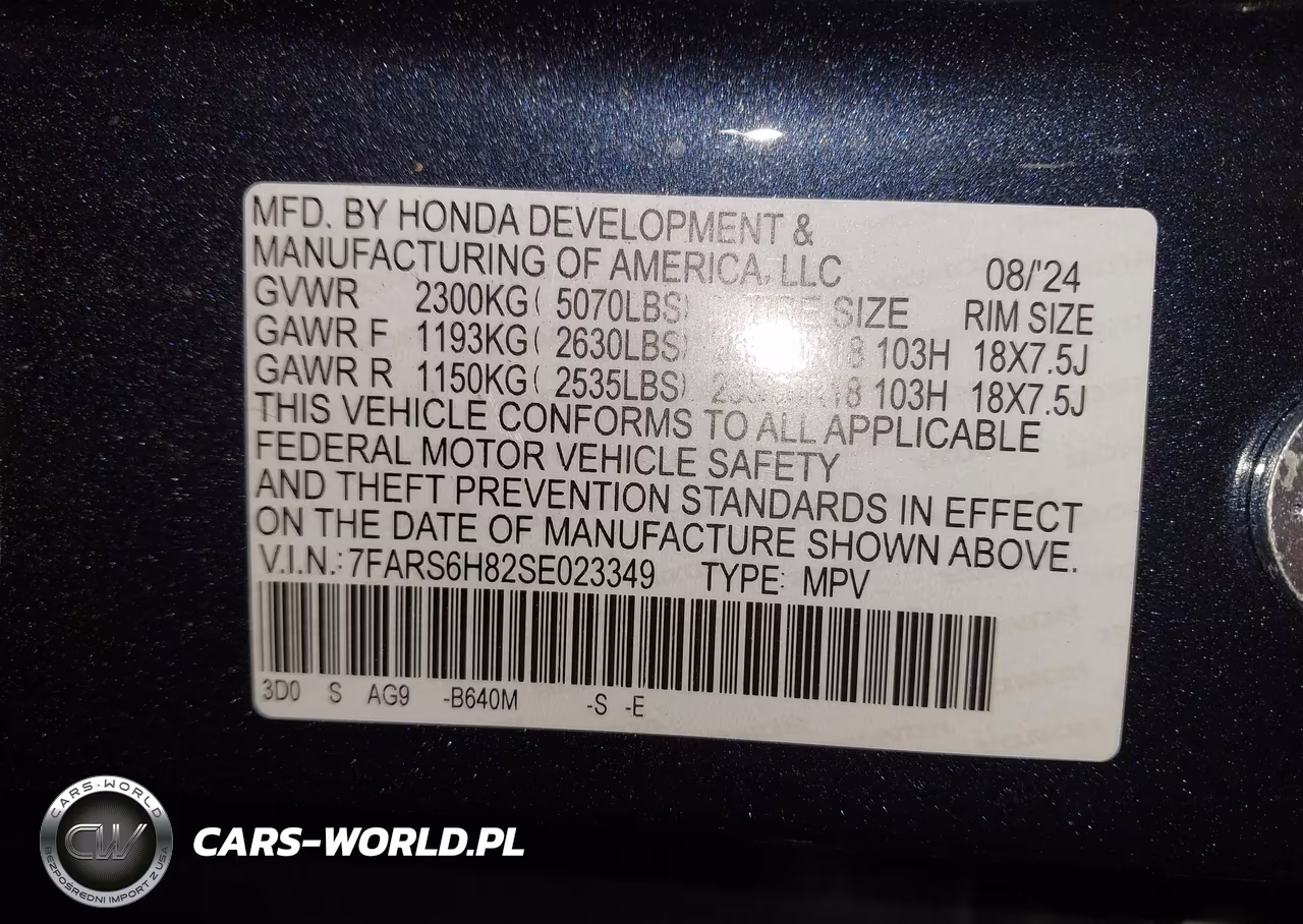 2025 Honda Cr-V Hybrid Sport-L VIN:7FARS6H82SE023349 - 9