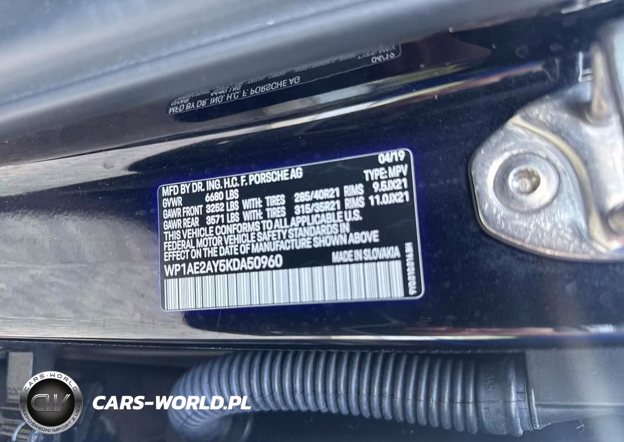 2019 Porsche Cayenne Se Hybrid VIN:WP1AE2AY5KDA50960 - 9