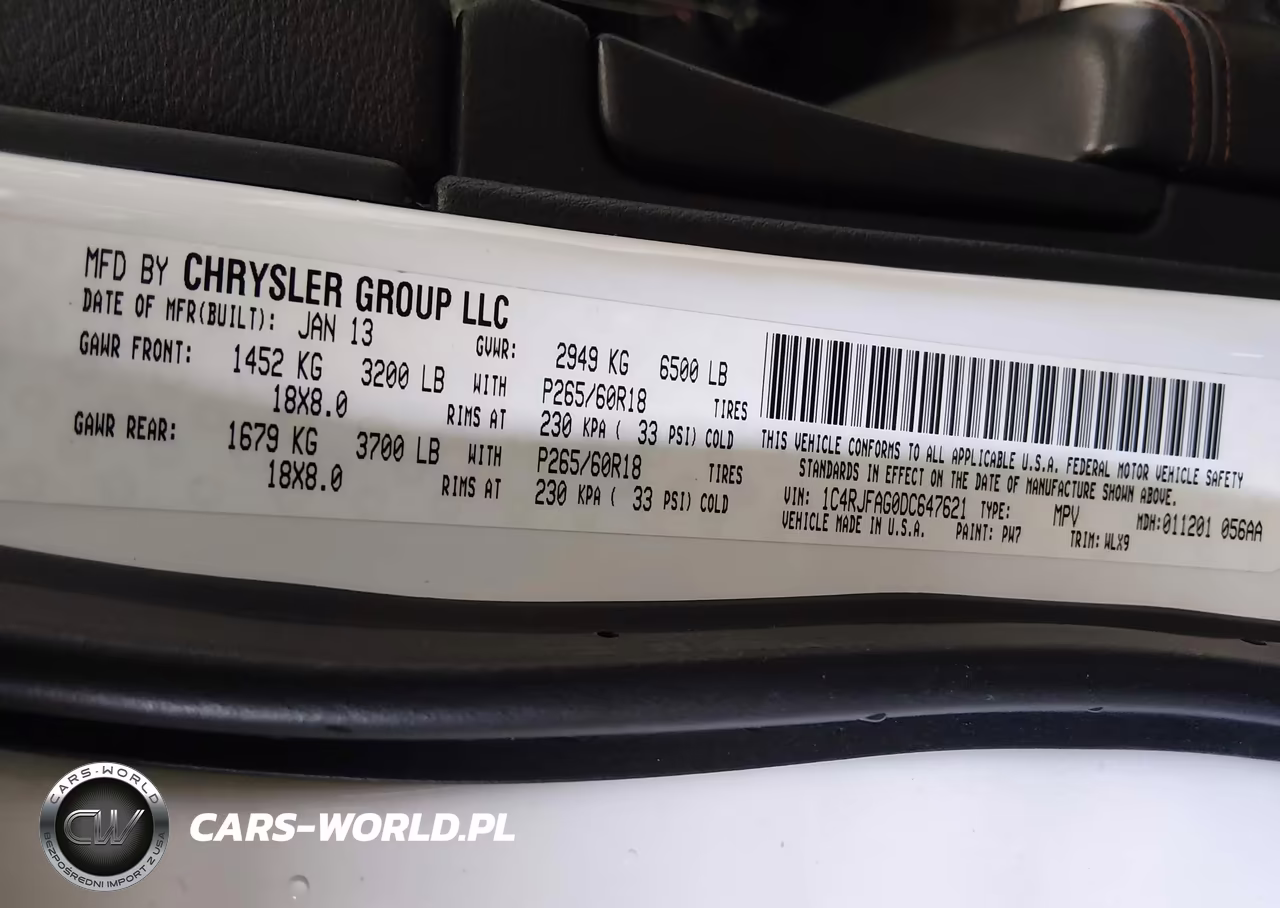 2013 Jeep Grand Cherokee Laredo Trailhawk VIN:1C4RJFAG0DC647621 - 9