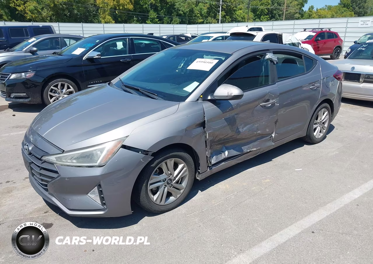 2020 Hyundai Elantra Sel VIN:KMHD84LF4LU911832 - 2