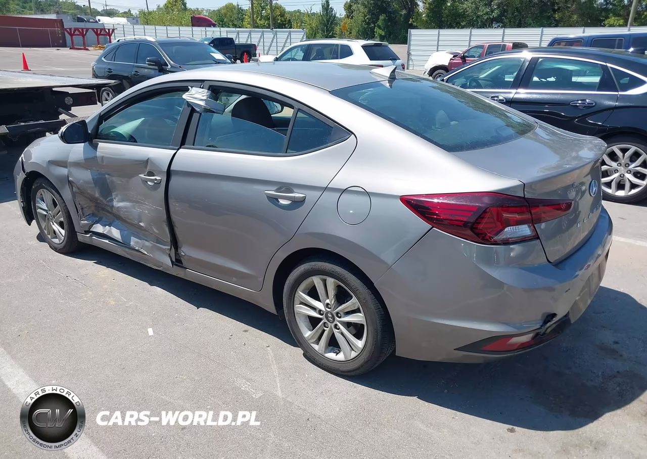 2020 Hyundai Elantra Sel VIN:KMHD84LF4LU911832 - 3