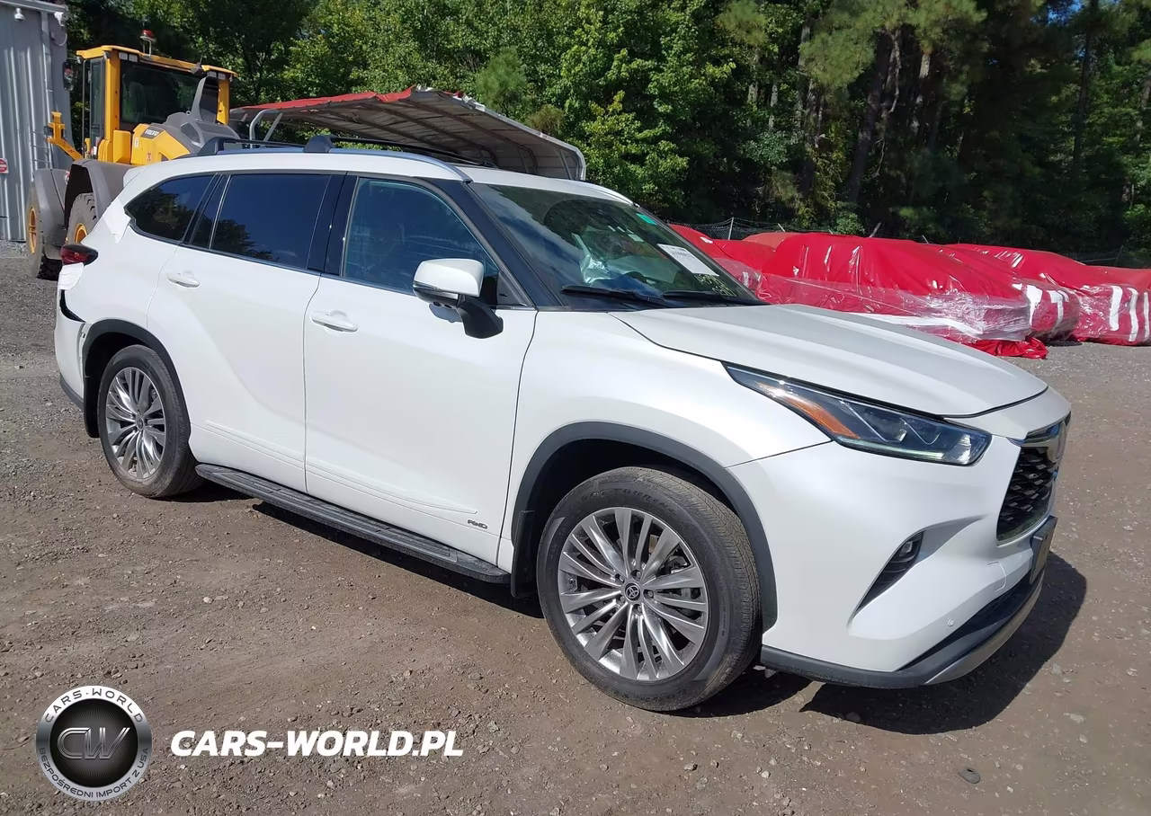 2023 Toyota Highlander Hybrid Platinum VIN:5TDEBRCH7PS580036 - 1