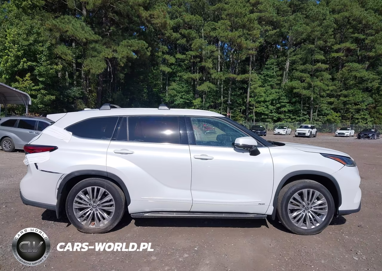 2023 Toyota Highlander Hybrid Platinum VIN:5TDEBRCH7PS580036 - 13