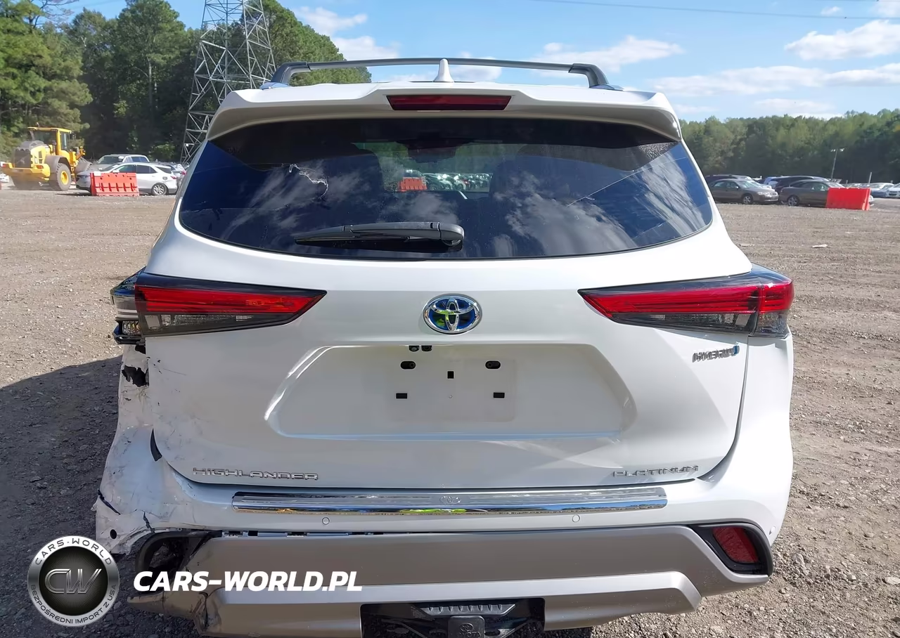 2023 Toyota Highlander Hybrid Platinum VIN:5TDEBRCH7PS580036 - 16