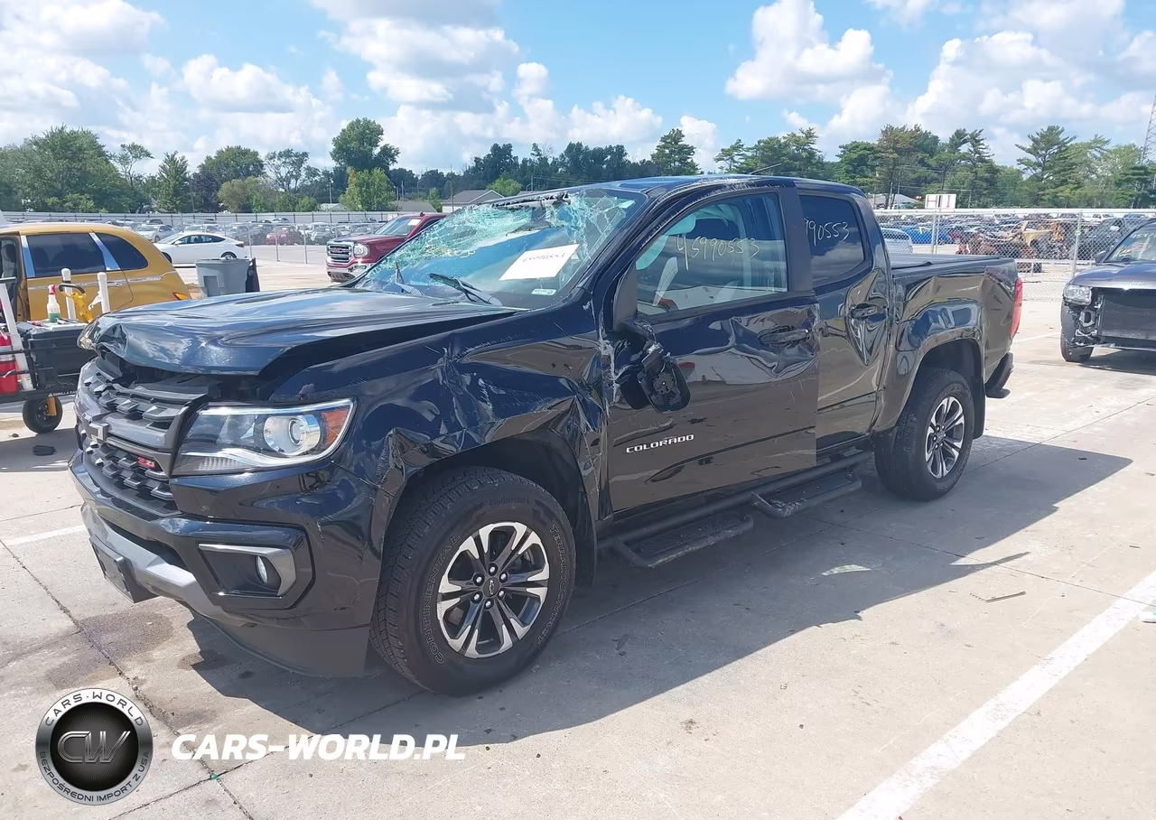 2022 Chevrolet Colorado 4Wd Short Box Z71 VIN:1GCGTDEN4N1296532 - 2