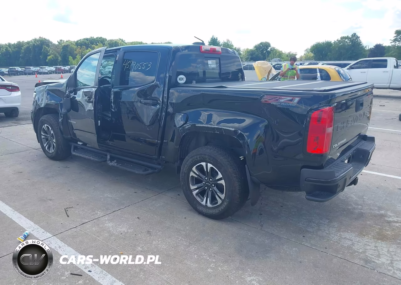 2022 Chevrolet Colorado 4Wd Short Box Z71 VIN:1GCGTDEN4N1296532 - 3
