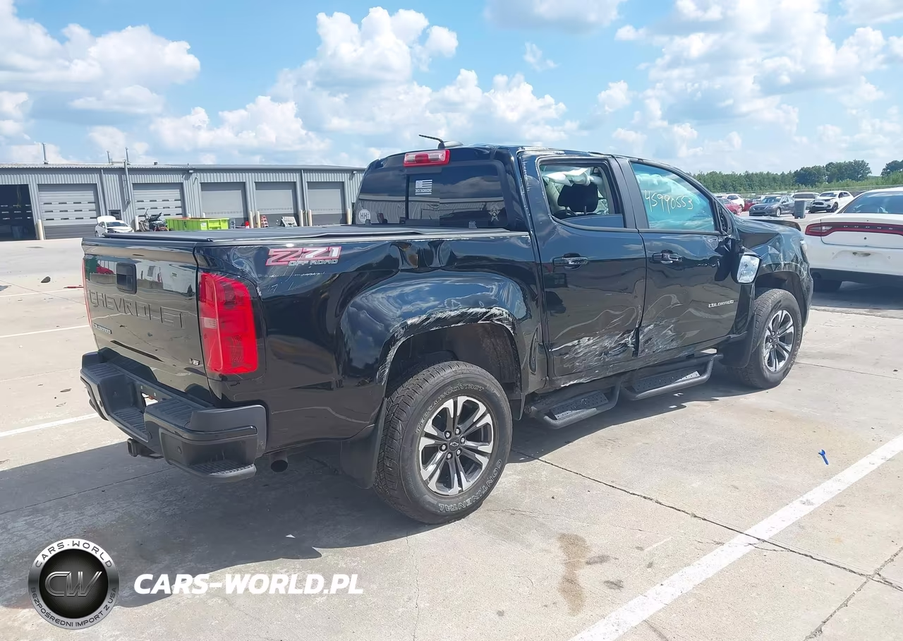 2022 Chevrolet Colorado 4Wd Short Box Z71 VIN:1GCGTDEN4N1296532 - 4