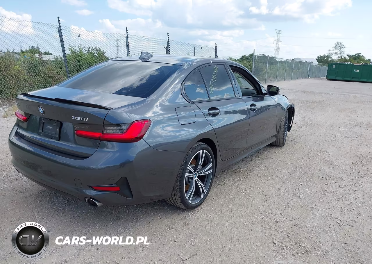 2019 BMW 330I xDrive VIN:3MW5R7J56K8A04946 - 4