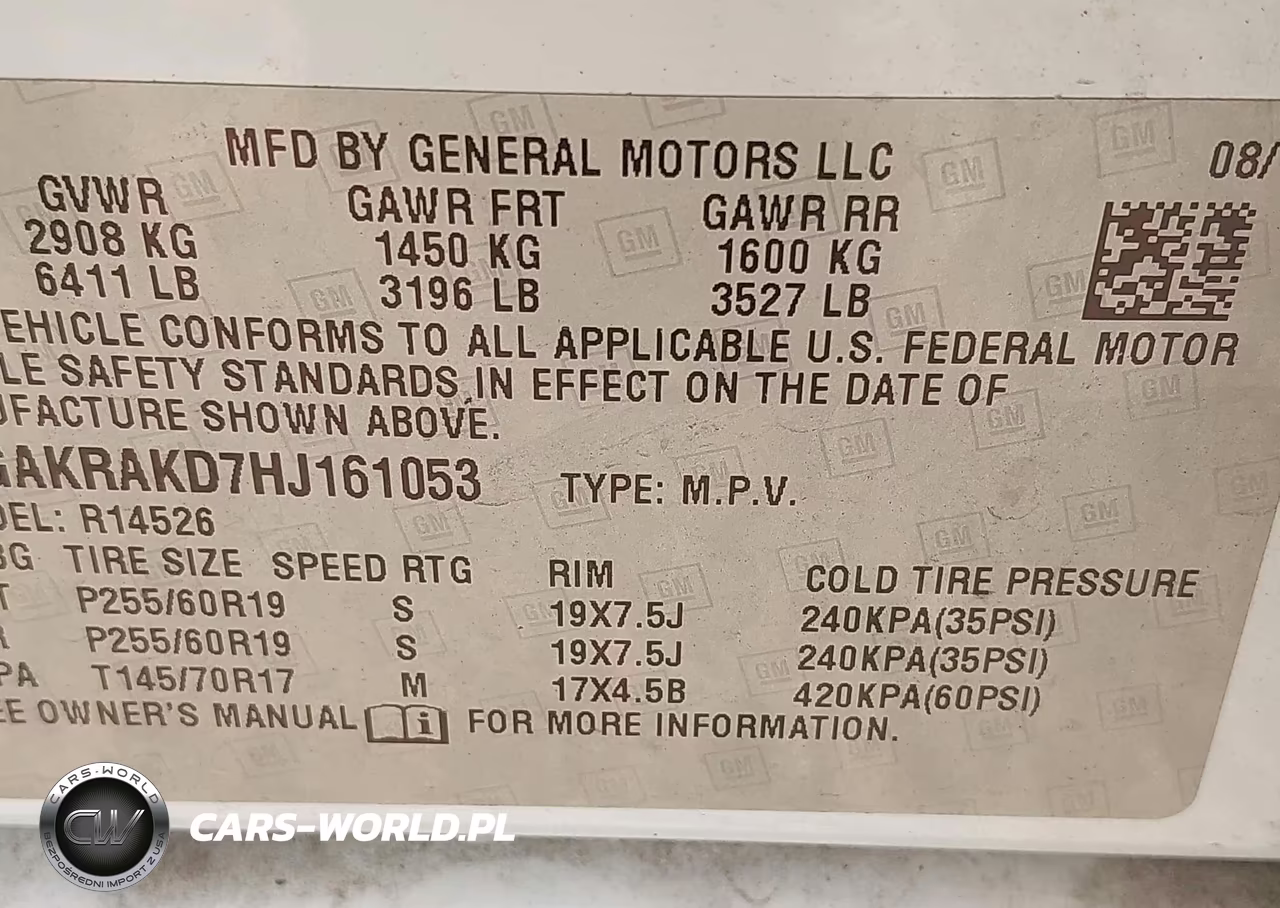 2017 Buick Enclave Convenience VIN:5GAKRAKD7HJ161053 - 9