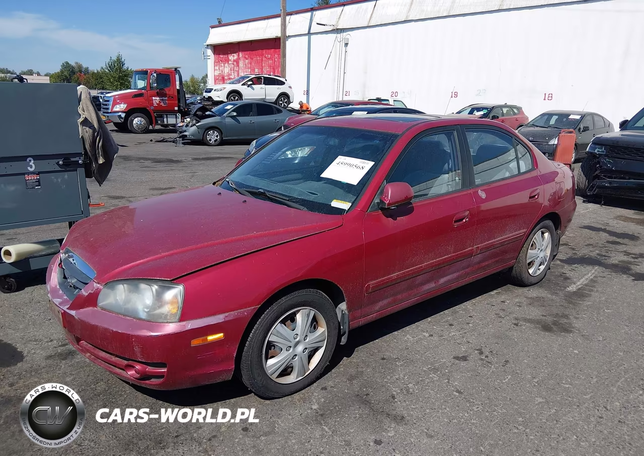 2006 Hyundai Elantra Gls-Limited VIN:KMHDN46D86U233092 - 2